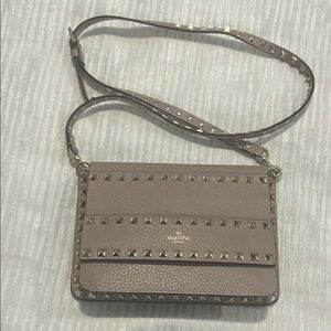 Valentino Beige Studded Women's Bag